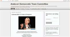 Desktop Screenshot of andoverdemocrats.org