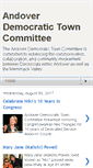 Mobile Screenshot of andoverdemocrats.org